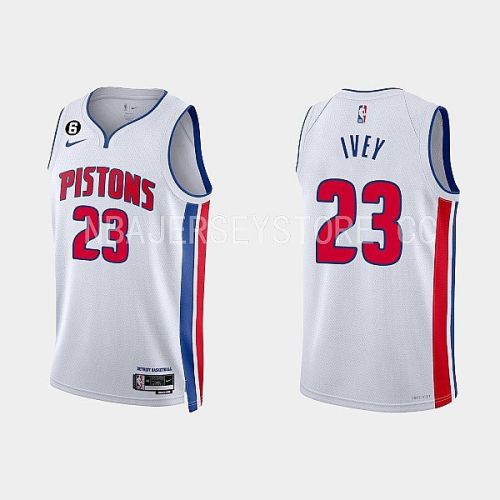 Detroit Pistons Jaden Ivey 23 2022-23 Association Edition White Men Jersey Swingman