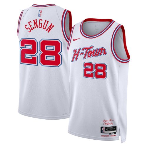 Alperen Sengun 28 Houston Rockets 2023/24 City Edition Swingman Jersey - White