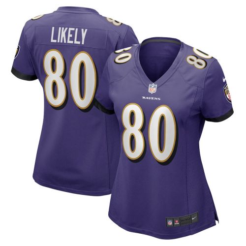 Isaiah Likely Baltimore Ravens Women's Player Game Jersey - Purple