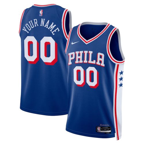 Philadelphia 76ers Icon Swingman Custom Jersey - Royal