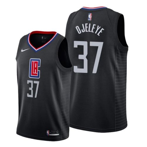 Semi Ojeleye 37 Los Angeles Clippers Statement Edition Black Jersey 2022 Trade - Men Jersey