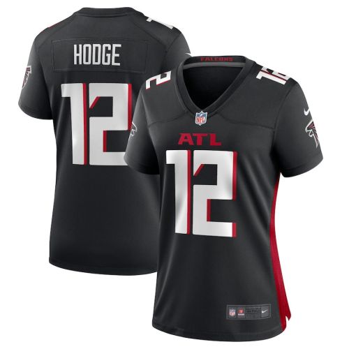 KhaDarel Hodge 12 Atlanta Falcons Women's Game Jersey - Black