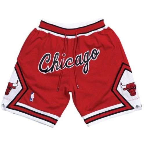 Retro Chicago Bulls NBA Retro Shorts - Red