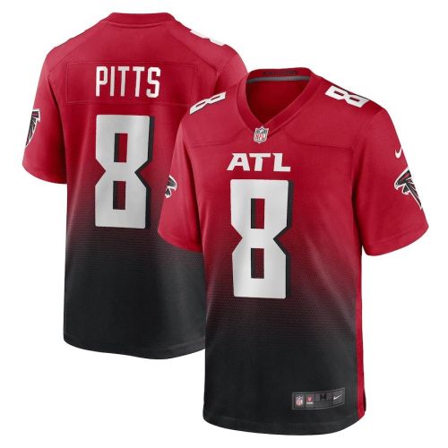 Kyle Pitts 8 Atlanta Falcons Alternate Game Jersey - Red