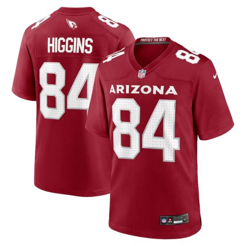 Elijah Higgins 84 Arizona Cardinals Men Team Game Jersey - Cardinal