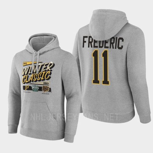 Trent Frederic 11 Boston Bruins 2022-23 Winter Hoodie Pullover