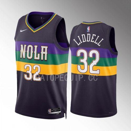 E.J. Liddell 32 New Orleans Pelicans Purple Jersey 2022-23 City Edition Swingman