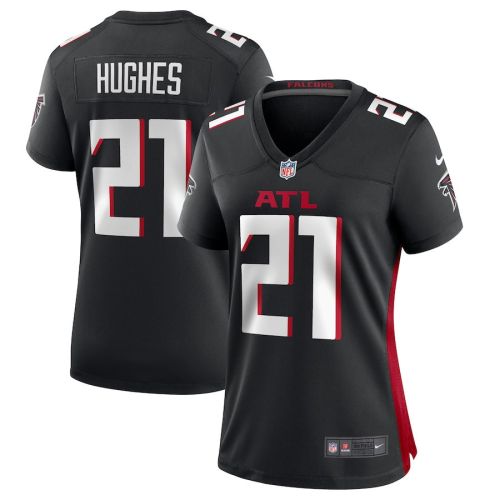 Mike Hughes 21 Atlanta Falcons Women's Game Jersey - Black