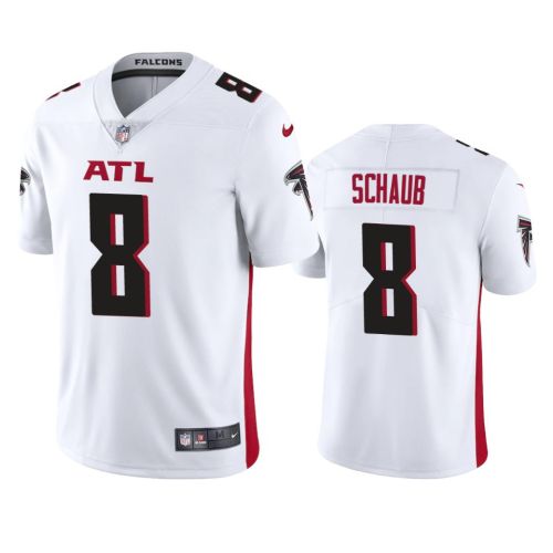 Men's JerseyMatt Schaub 8 Atlanta Falcons White Vapor Limited Jersey