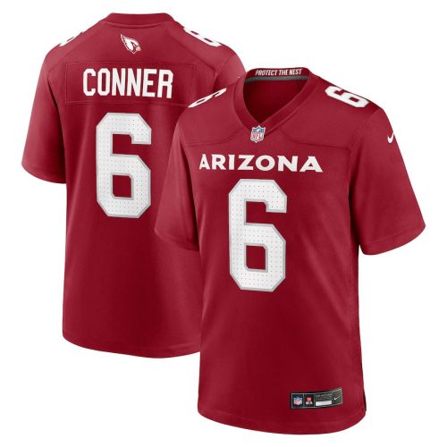 James Conner 6 Arizona Cardinals Men Home Game Jersey - Cardinal