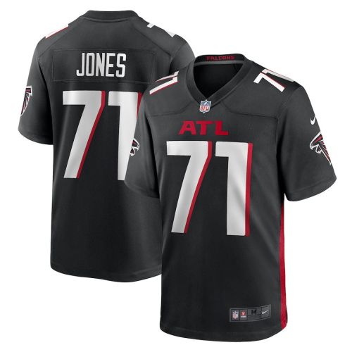 Sam Jones 71 Atlanta Falcons Men's Game Jersey - Black