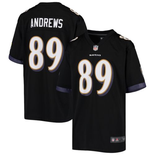 Mark Andrews 89 Baltimore Ravens YOUTH Game Jersey - Black