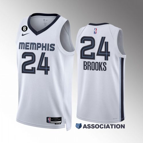 Dillon Brooks 24 Memphis Grizzlies 2022-23 Association Edition White Jersey