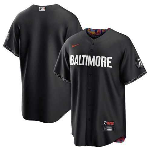 Baltimore Orioles 2023 City Connect Men Jersey - Black