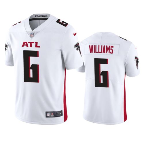 Atlanta Falcons Damien Williams 6 White Vapor Limited Jersey