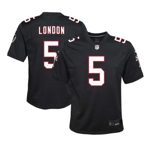 Drake London 5 Atlanta Falcons YOUTH Game Jersey - Black