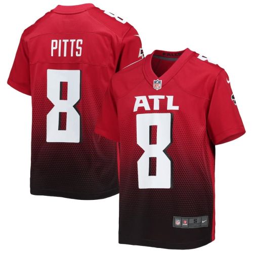 Kyle Pitts 8 Atlanta Falcons YOUTH Game Jersey - Red