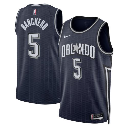 Paolo Banchero 5 Orlando Magic 2023/24 City Edition Swingman Jersey - Navy