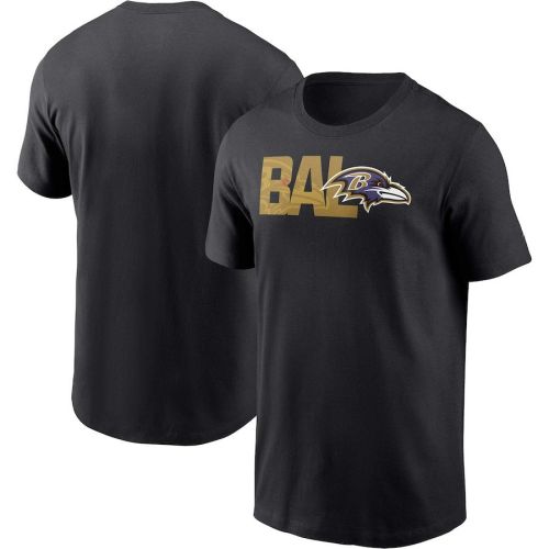 Baltimore Ravens Local Essential T-Shirt - Black