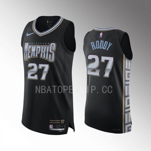 David Roddy 27 Memphis Grizzlies 2022-23 City Edition Jersey Black