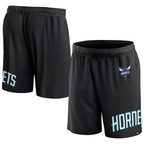 Charlotte Hornets Black Free Throw Mesh Shorts - Men