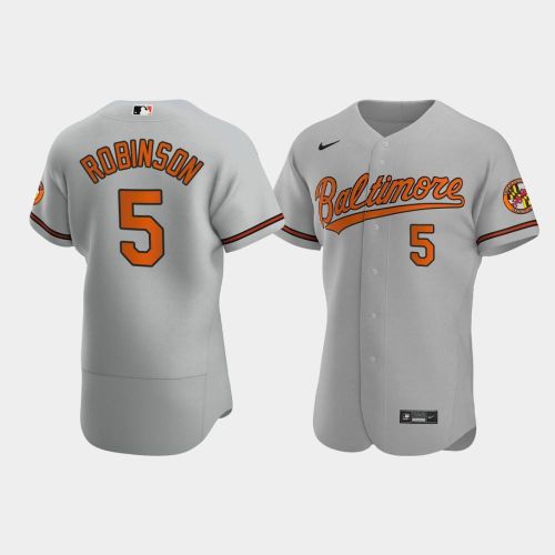 Brooks Robinson 5 Baltimore Orioles Gray Road Jersey Jersey