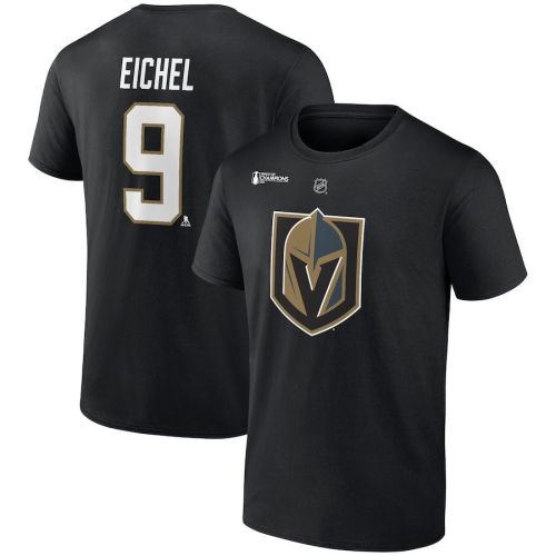 Jack Eichel Vegas Golden Knights 2023 Stanley Cup Champions Stack T-Shirt - Black