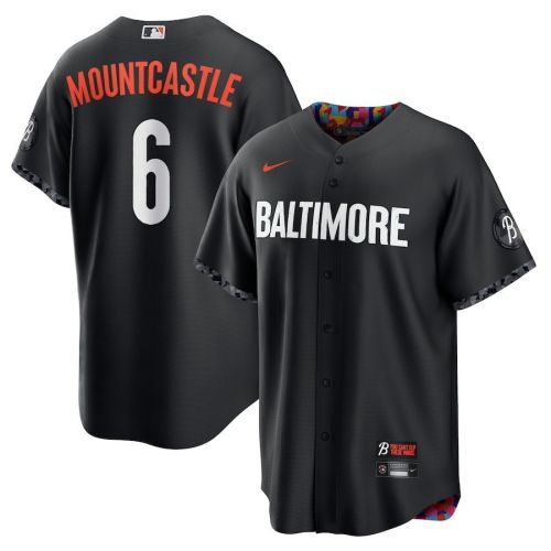 Ryan Mountcastle 6 Baltimore Orioles 2023 City Connect Men Jersey - Black