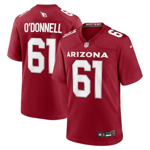 Carter O'Donnell 61 Arizona Cardinals Men Team Game Jersey - Cardinal