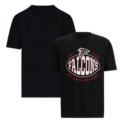 Atlanta Falcons Est.1966 Trap T-Shirt - Black