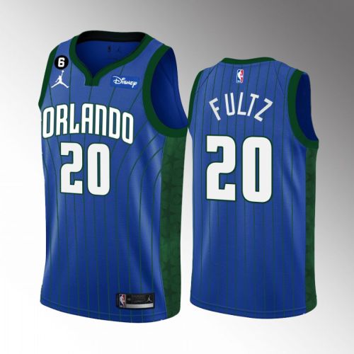 Orlando Magic Markelle Fultz 20 2022-23 Statement Edition Blue Jersey Swingman