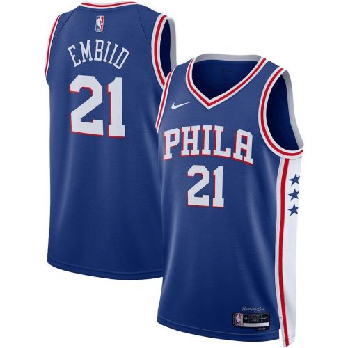 Joel Embiid 21 Philadelphia 76ers 2022/23 Swingman Jersey - Icon Edition - Royal