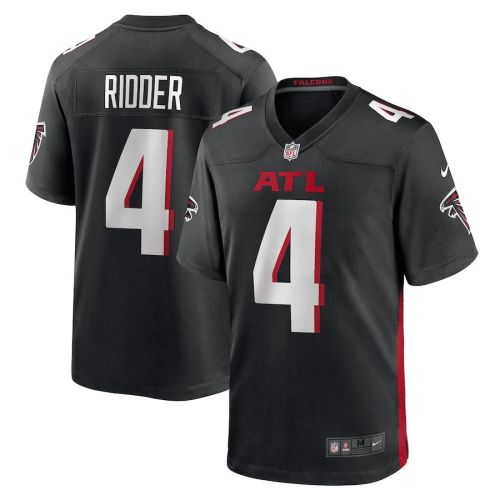 Desmond Ridder 4 Atlanta Falcons Game Jersey - Men Black